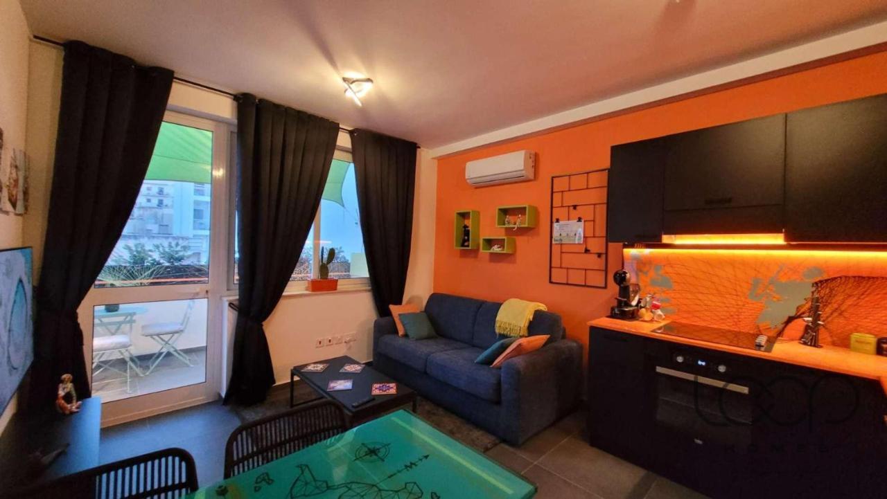 Modern - 50 M From Sea - Free Wi-Fi - Super Cool - Terrace - Fully Air-Conditioned St. Paul's Bay Dış mekan fotoğraf