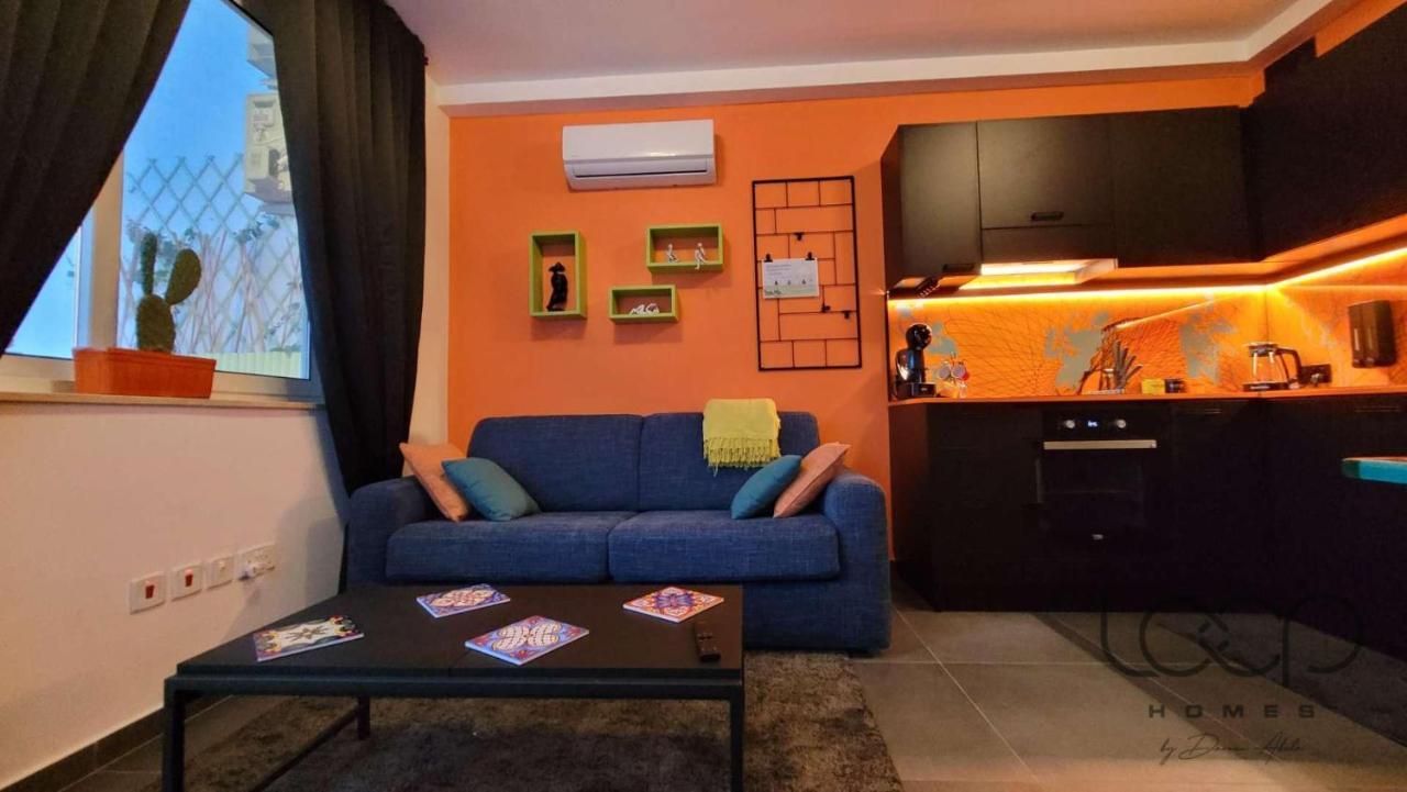 Modern - 50 M From Sea - Free Wi-Fi - Super Cool - Terrace - Fully Air-Conditioned St. Paul's Bay Dış mekan fotoğraf